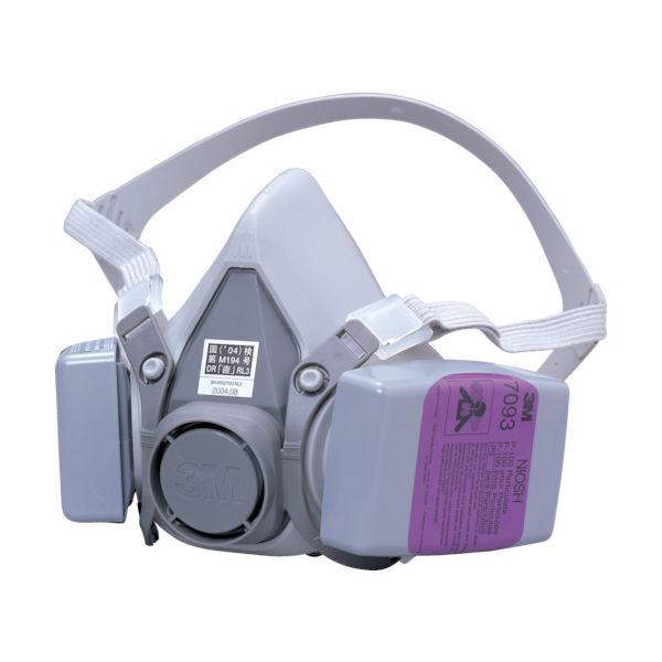 スリーエム ジャパン 3M 取替式防じんマスク 6000/7093ーRL3 Lサイズ 6000/7093-RL3L 1個 399-0419（直送品）