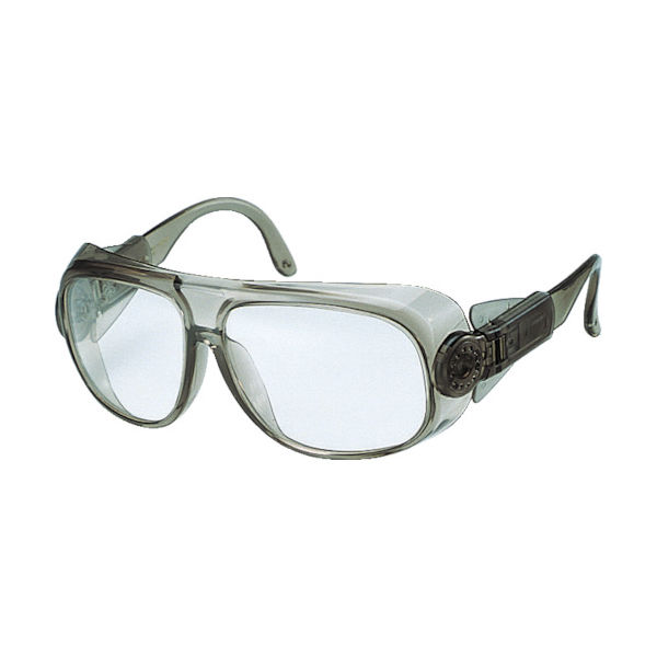 山本光学 YAMAMOTO 二眼型保護メガネ(フレームタイプ) PET 2眼型セーフティグラス SN-200 1個 126-4265（直送品）