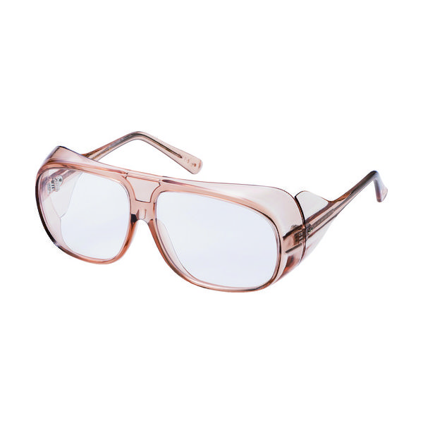 山本光学 YAMAMOTO 二眼型保護メガネ(フレームタイプ) PET セーフティグラス 中型ワイドタイプ YS-190B 1個（直送品）