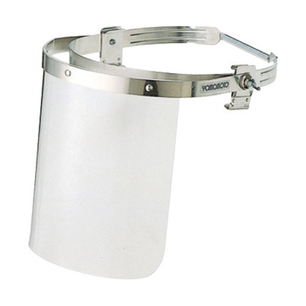 山本光学 YAMAMOTO 防災面 ヘルメット取付型 透明 ハチ巻きタイプ 250A 1個 128-4941（直送品）