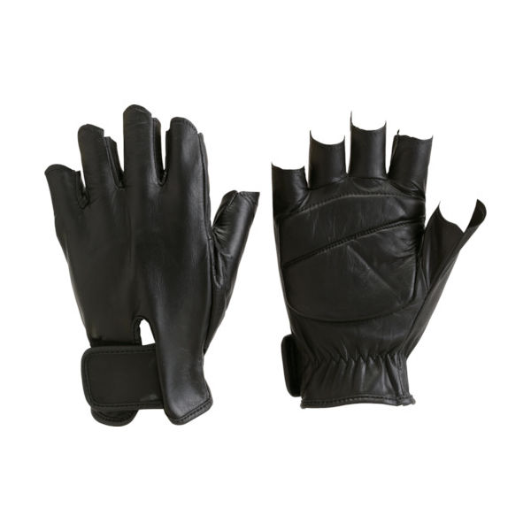 トラスコ中山 TRUSCO 防振防滑手袋 ハーフフィンガー LLサイズ TPG855-LL 1双 286-9012（直送品）