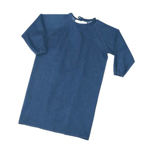 トラスコ中山 TRUSCO ジーンズ保護具 袖付前掛 Lサイズ TGE-SM-L 1枚 258-4514（直送品）