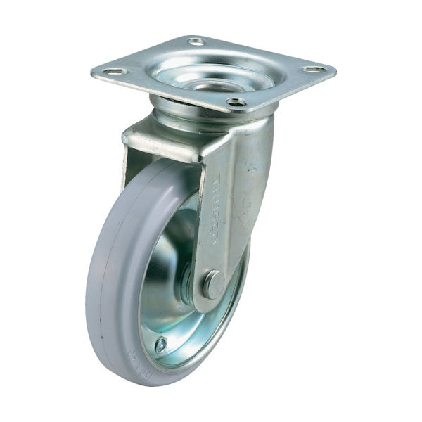 トラスコ中山 TRUSCO 耐油性ゴムキャスター 自在 Φ130 TYOJ-130 1個 278-1271（直送品）