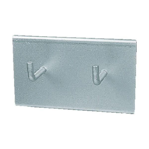 トラスコ中山 TRUSCO パネルコンテナラック用ハンマーフック 2本爪 PF-2 1個(1本) 501-0748（直送品）