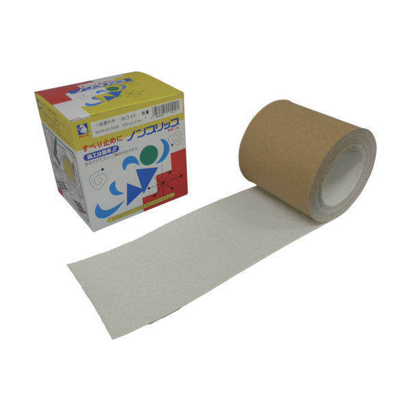 日本レヂボン NCA ノンスリップテープ 100×5m 白 NSP-1005 W 1巻 328-3895（直送品）