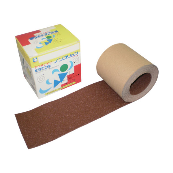 日本レヂボン NCA ノンスリップテープ 100×5m エンジ NSP-1005 E 1巻 001-1479（直送品）