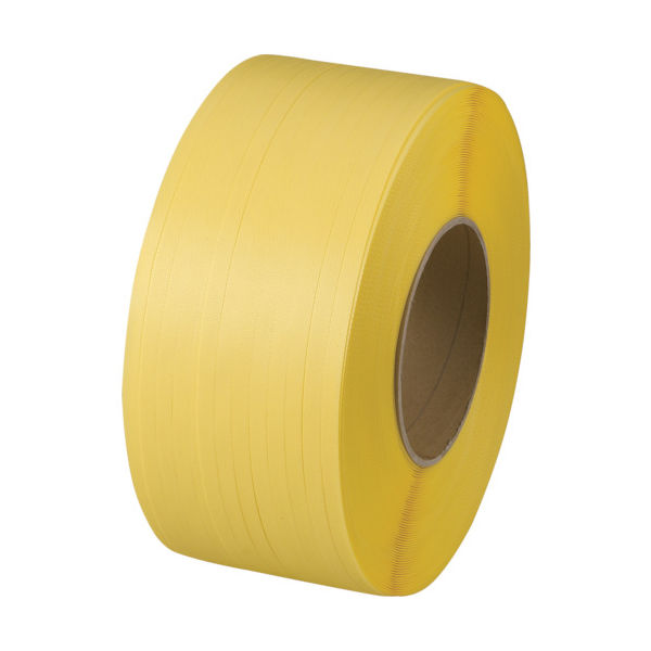 トラスコ中山 TRUSCO 自動梱包器用PPバンド幅15.5mmX長さ2500m 黄 GPP-155 Y 1巻 227-7557（直送品）