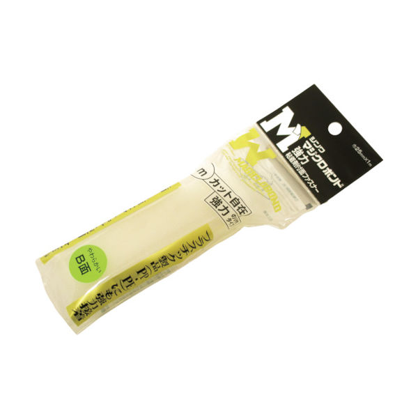 伸和 Shinwa マジクロボンド メス 強粘着付 25mm×1m 白 2W3LUC-251-W 1巻 366-6361（直送品）