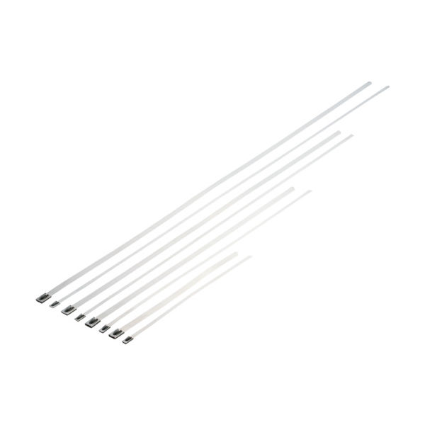 パンドウイット MLTタイプ 自動ロック式ステンレススチールバンド SUS304 幅7.9mm 長さ201mm 50本入り MLT2HーLP（直送品）