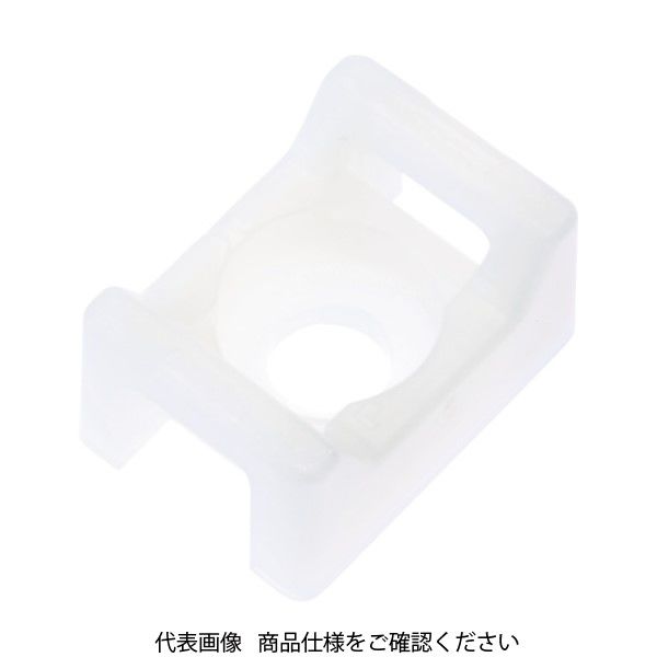 パンドウイット スーパーグリップ専用タイマウント ナチュラル (100個入) TMSG3S10-C 1袋(100個)（直送品）