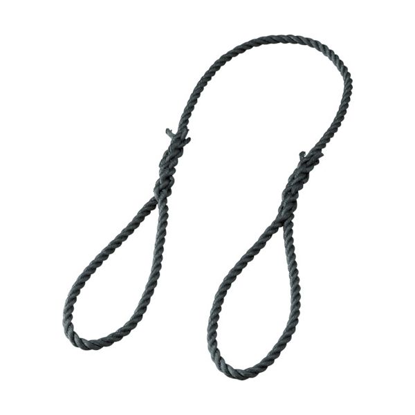 トラスコ中山 TRUSCO 台付ポリプロピレンロープ 線径9mmX長さ1m TPP-91 1本 363-1737（直送品）