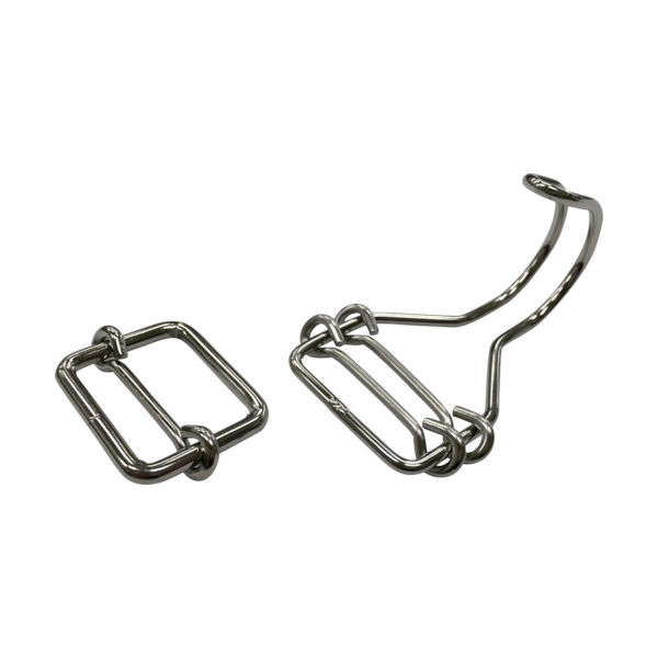 ユタカメイク 金具 ゴムロープ金具 30mm用線送り付きフック&線送り GA-12 1袋(1セット) 367-5602（直送品）