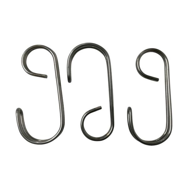 ユタカメイク 金具 ゴムロープ金具 広口フック3ヶ入 GA-09 1セット(3個) 367-5572（直送品）