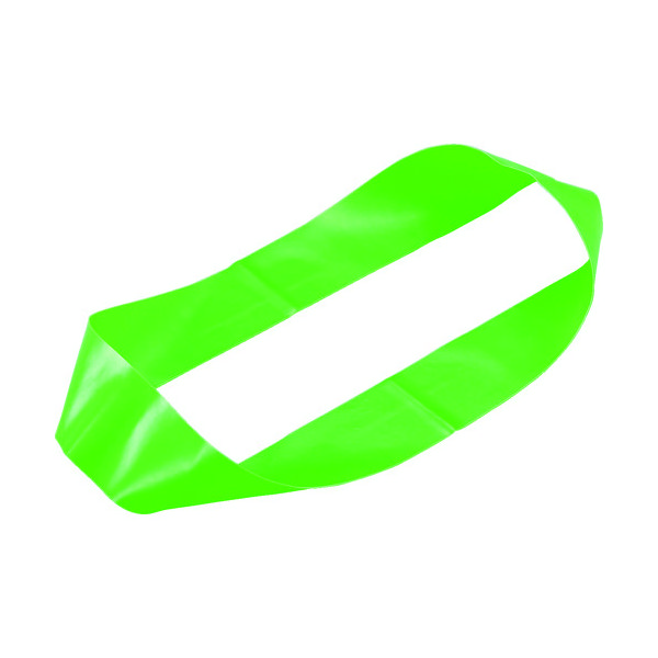 TRUSCO ゴムバンド 結束用バンドリング 幅20mm×折径300mm グリーン 10本入 TRBR20300GR 1袋(10本)（直送品）