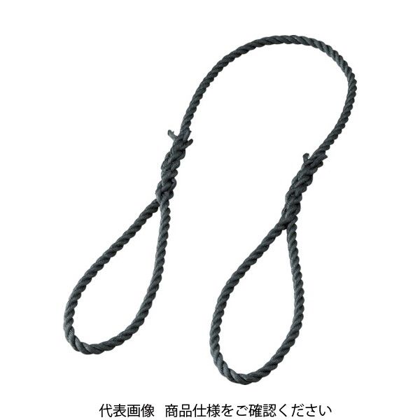 トラスコ中山 TRUSCO 台付ポリプロピレンロープ 線径9mmX長さ4m TPP-94 1本 363-1761（直送品）