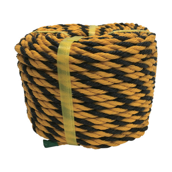 ユタカメイク ロープ 標識ロープ(OB) 9×50 YEB-950 1巻 367-8181（直送品）