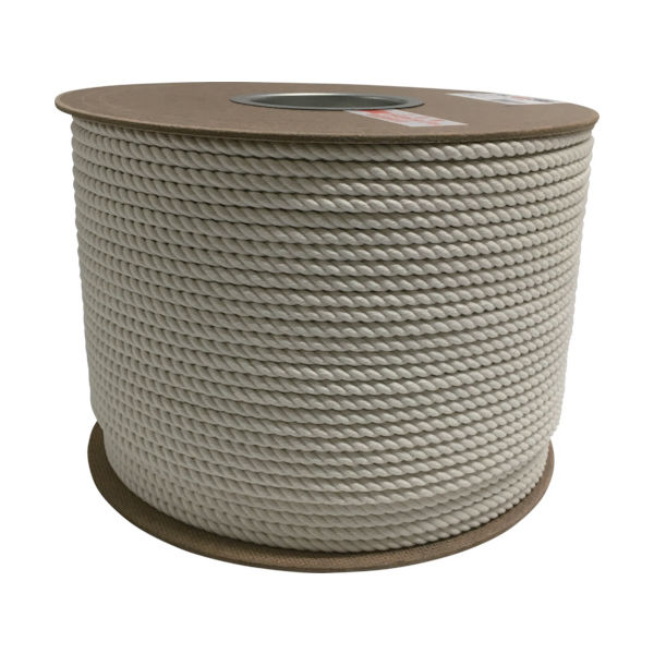 ユタカメイク 綿ロープドラム巻 6φ×200m PRC-10 1巻 370-8616（直送品）