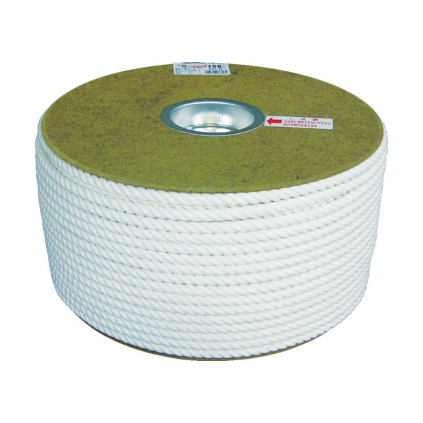 ユタカメイク 綿ロープドラム巻 9φ×150m PRC-5 1巻 370-8624（直送品）