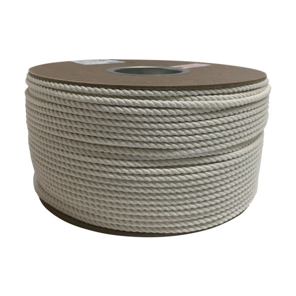 ユタカメイク 綿ロープドラム巻 5φ×200m PRC-9 1巻 370-8667（直送品）