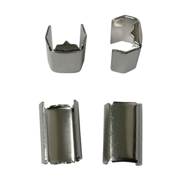 ユタカメイク 金具 端末爪 6mm×13.5mm 4個入り KM-03 1袋(4個) 367-5696（直送品）