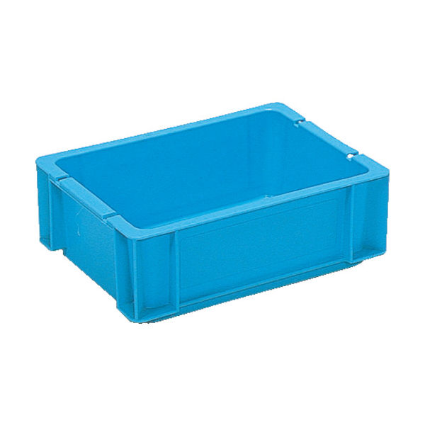岐阜プラスチック工業 RISU ボックス型コンテナ 235479 ST型コンテナーSTー4 青 ST-4 B 1個 504-1724（直送品）