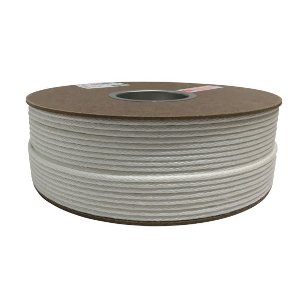 ユタカメイク ビニロン金剛打ロープドラム巻 4φ×200m PRX-8 1巻 370-9051（直送品）