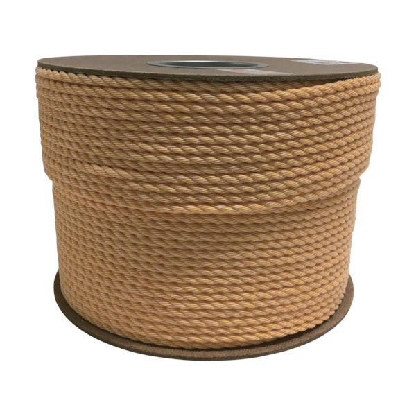 ユタカメイク KPロープドラム巻 6φ×200m PRK-10 1巻 370-8756（直送品）