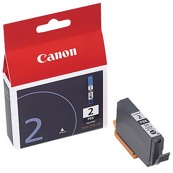 キヤノン（Canon） 純正インク PGI-2PBK フォトブラック 1024B001 PGI-1/PGI-2シリーズ 1個 - アスクル