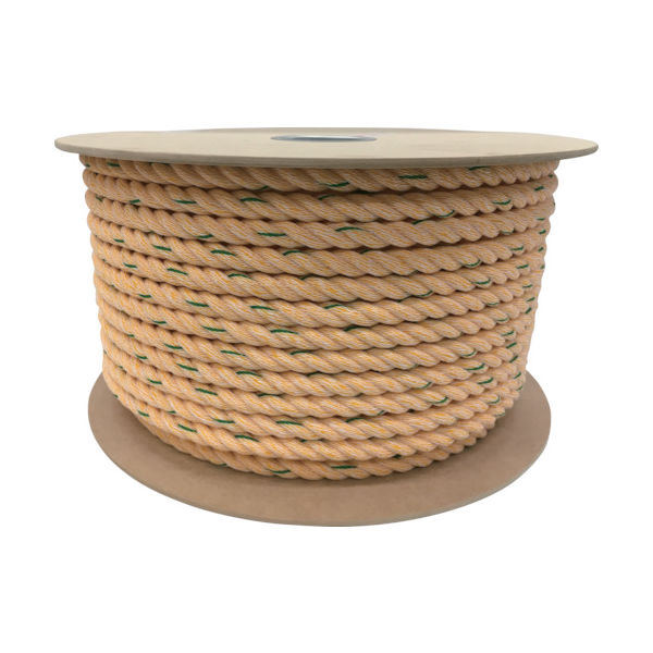 ユタカメイク KPロープドラム巻 16φ×100m PRK-16 1巻 370-8764（直送品）