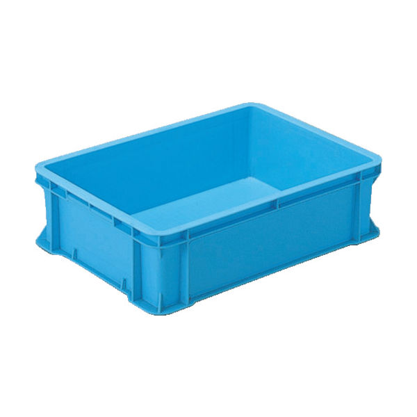 岐阜プラスチック工業 RISU ボックス型コンテナ 133607 B型プラテナーBー17ー2 青 B-17-2 B 1個 509-3368（直送品）