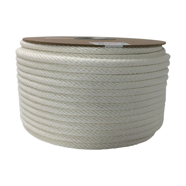 ユタカメイク ビニロン金剛打ロープドラム巻 12φ×100m PRX-6 1巻 370-9035（直送品）