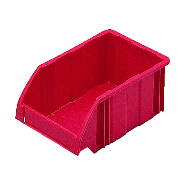 DICプラスチック DIC B型コンテナ Bー1 外寸:W197×D130×H90 赤 R