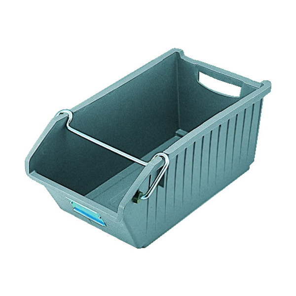 DICプラスチック DIC B型コンテナ Bー3S 外寸:W351×D220×H145 グレー GY 1個 500-5248（直送品）