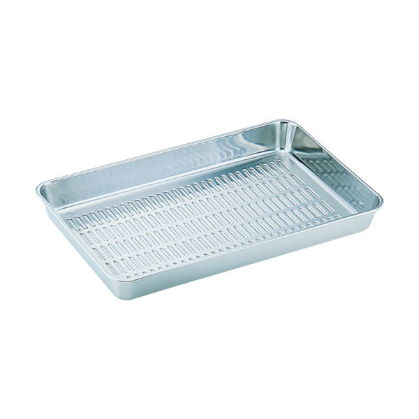 赤川器物製作所 スギコ ステンレス水切バット 4枚取 368×576×64 WC-4 1枚 500-6783（直送品）