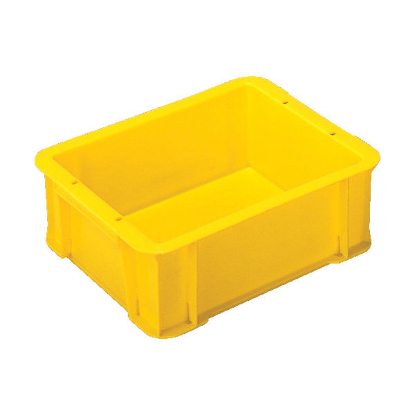 三菱ケミカル ヒシ S型コンテナ 有効内寸310×235×109mm 黄 S-9B Y 1個 504-2381（直送品）