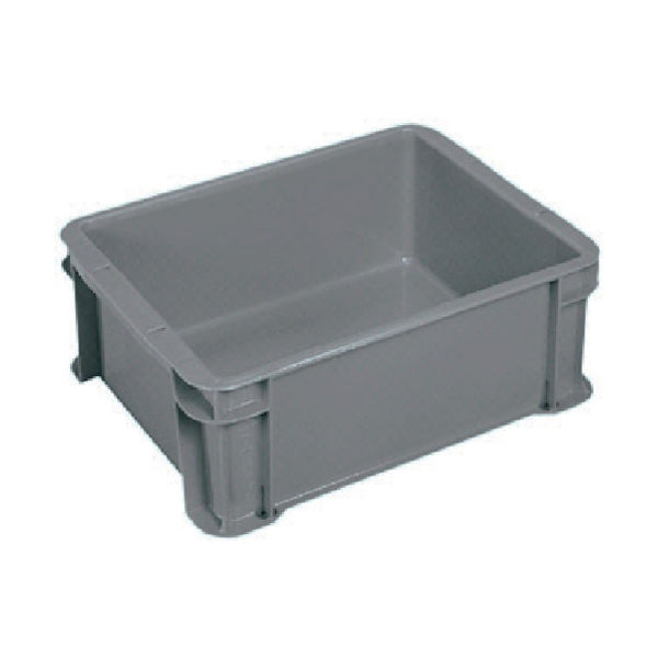 三菱ケミカル ヒシ S型コンテナ 有効内寸309×234×120mm グレー S-9 GY 1個 503-7697（直送品）