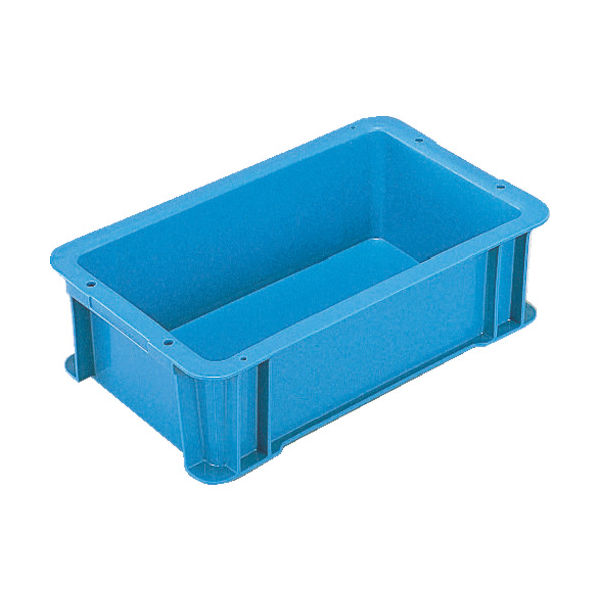 三菱ケミカル ヒシ S型コンテナ W326×D203×H100 青 S-5 B 1個 503-7417（直送品）