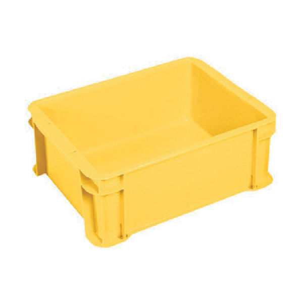 三菱ケミカル ヒシ S型コンテナ 有効内寸309×234×120mm 黄 S-9 Y 1個 503-7727（直送品）