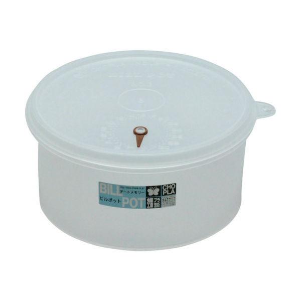 蝶プラ工業 蝶プラ ビルポット丸型No.3 280048 1個 309-1147（直送品）