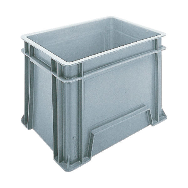 三菱ケミカル ヒシ S型コンテナ有効内寸407×242×283mm グレー S-28 GY 1個 503-7158（直送品）
