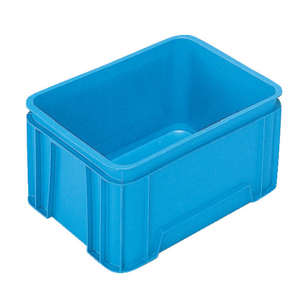 三菱ケミカル ヒシ S型コンテナ W569×D409×H303 青 S-52 B 1個 504-6858（直送品）