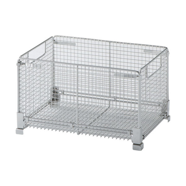 テイモー ファインバスケット250×350×200 10×10メッシュ20kg FB-1 1個 355-7031（直送品）