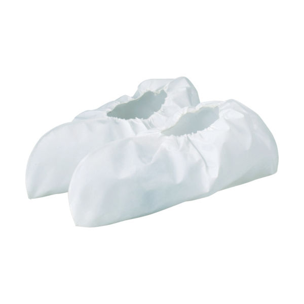 トラスコ中山 TRUSCO 不織布シューズカバー(5足入)22.0cm~25.5cm 白 TSC-5M 1袋(5足) 262-1576（直送品）