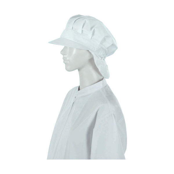 ジーベック 白衣八角帽25403白 25403 1枚 296-0206（直送品）