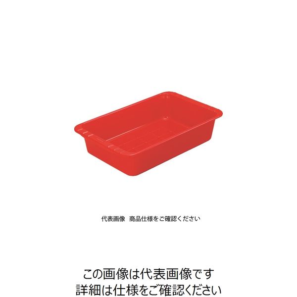 トラスコ中山 TRUSCO パーツBOX深型 有効内寸395X242X118 赤 K-4 R 1個 507-2034（直送品）