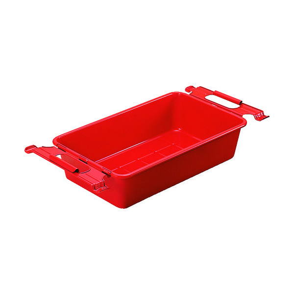トラスコ中山 TRUSCO 取手付パーツBOX 有効内寸395X242X118 赤 M-4 R 1個 507-2239（直送品）