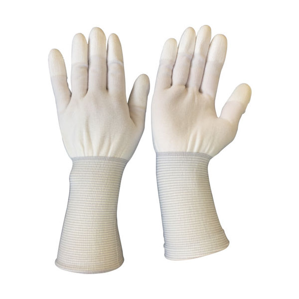 ブラストン BLASTON PU指先コート手袋(ロング) (10双入) BSC-16B-L 1袋(10双) 303-4500（直送品）