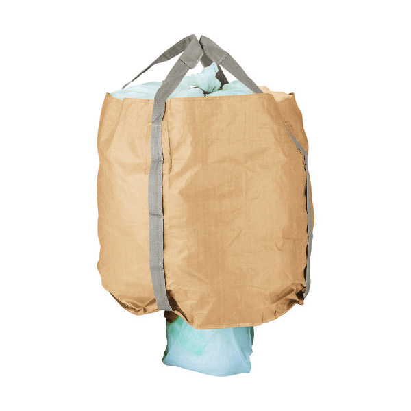 トラスコ中山 TRUSCO コンテナバック2型 外径1100mmX高さ1060mm 排出口あり TFC-2R 1枚(1個) 255-1098（直送品）