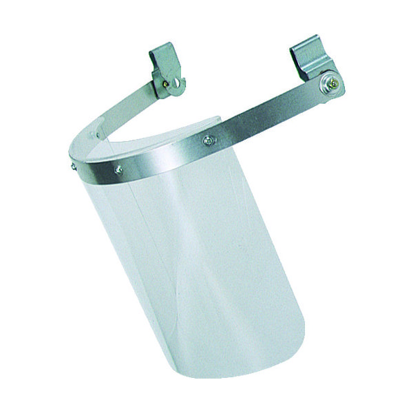 トラスコ中山 TRUSCO ヘルメット取付型防災面 クリア BM-HC 1個 231-6005（直送品）