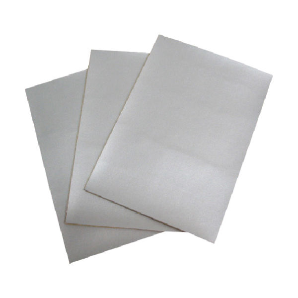 トラスコ中山 TRUSCO トラックシート補修粘着テープ 幅140mmX長さ0.2m シルバー TSH-14203SV 1袋(3枚)（直送品）